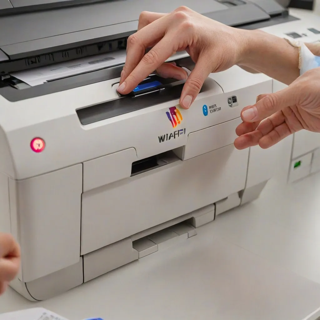 Jak połączyć drukarkę z wifi?